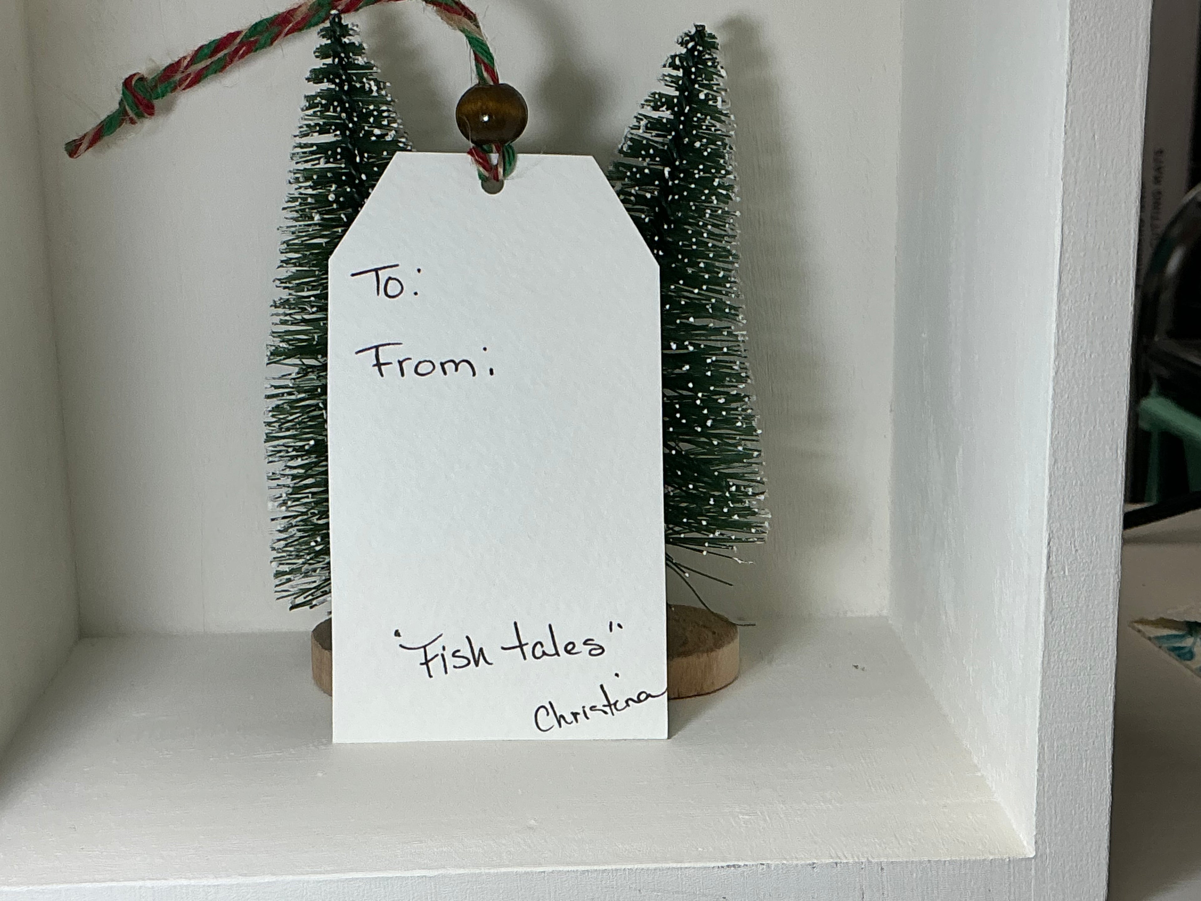 Hand Painted Watercolor Gift Tags