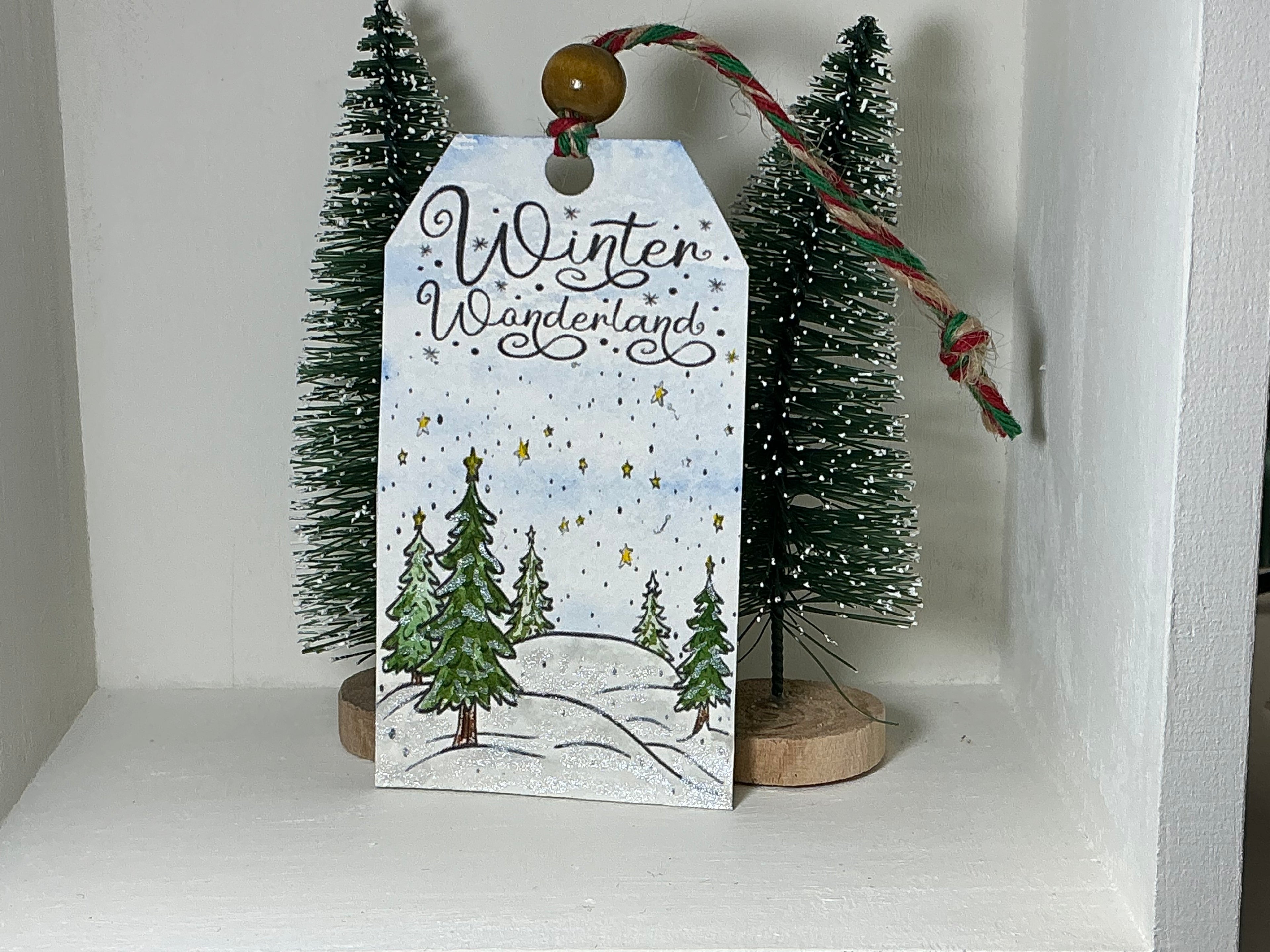 Hand Painted Watercolor Gift Tags