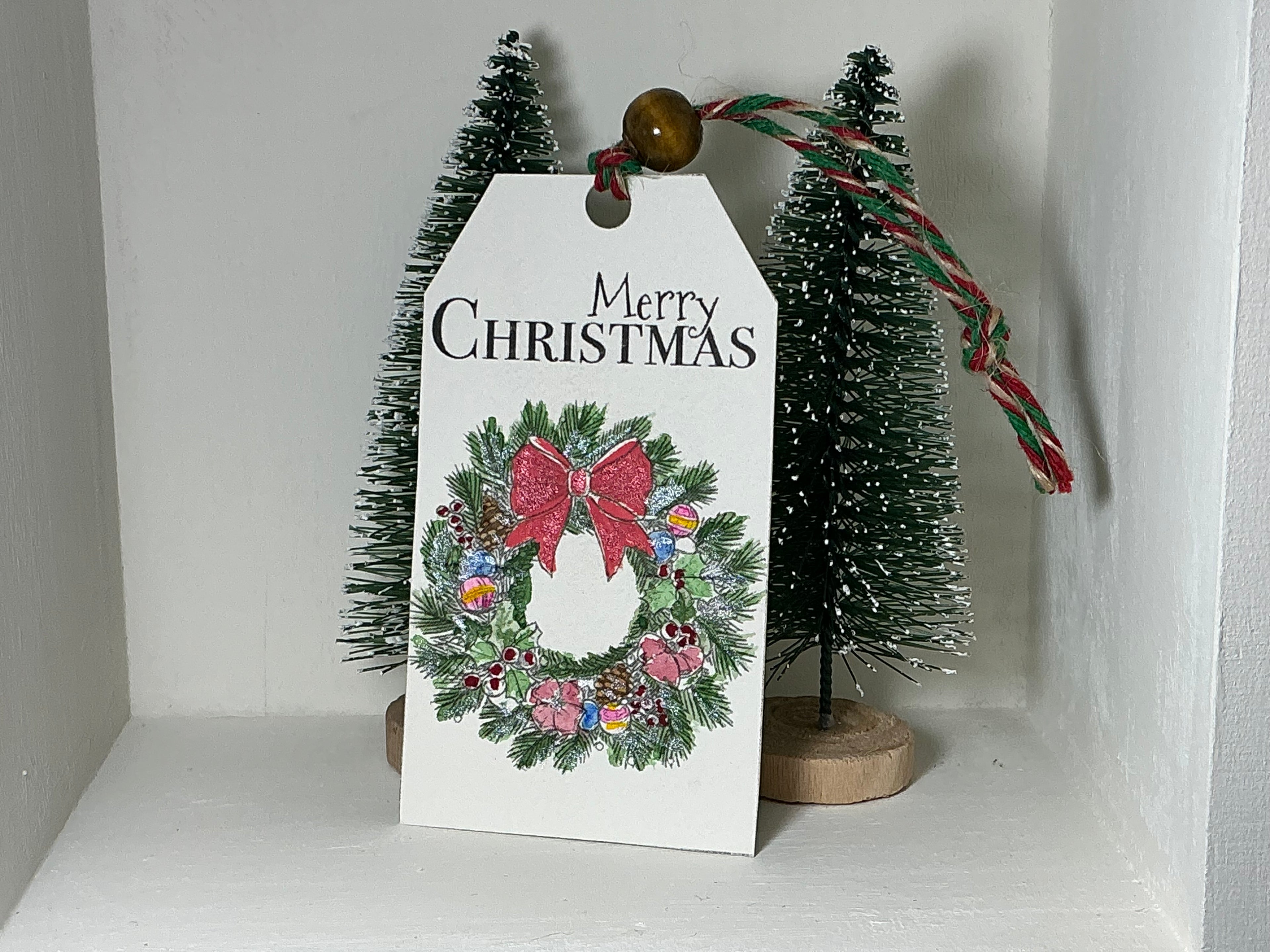 Hand Painted Watercolor Gift Tags