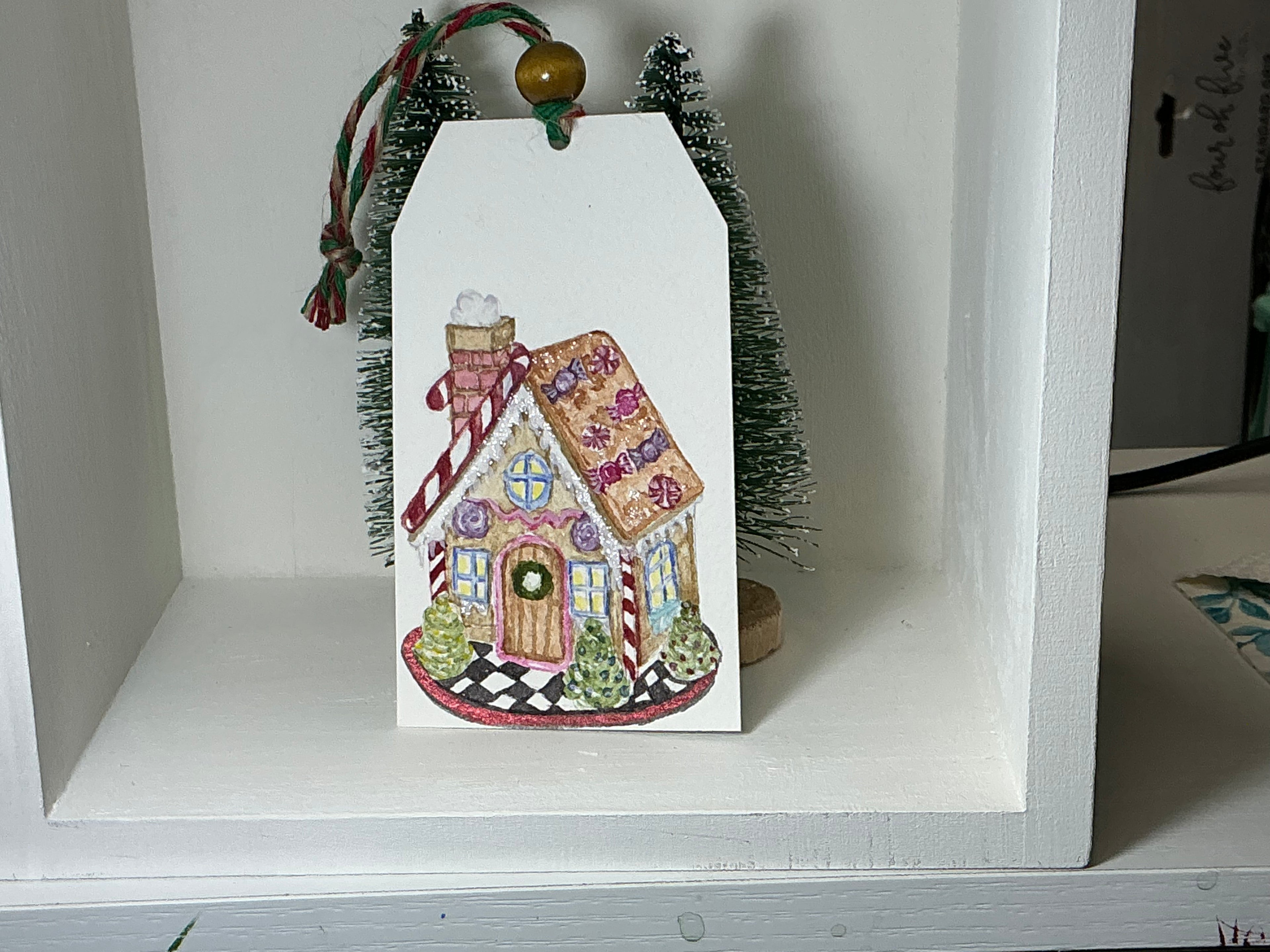 Hand Painted Watercolor Gift Tags